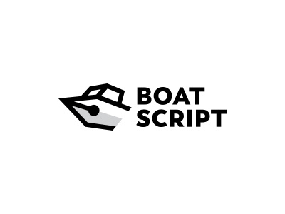 Boat Script boat pen pencil script script font ship writing yacht