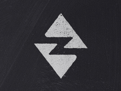 Dr. Z diamonds geometic letter logo letter z negative space logo z logo
