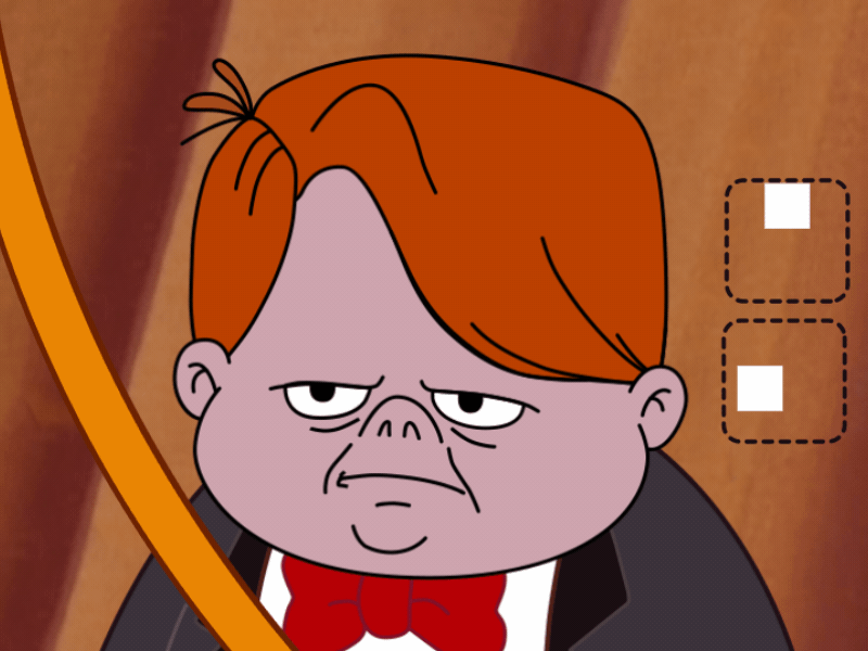 Louie Head Rig (Life with Louie) 2d aescripts after effects aftereffects animation comedy foxkids gif headrig jetix joysticksnsliders lifewithlouie loop louie louieanderson motionaep motiongraphics nickelodeon standup