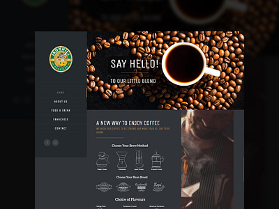 Ironhill Roastery app design best ui ux solution cofee design work food food menu food website indian starbucks ui ui ux design website design