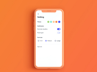 Setting | DailyUI | 007