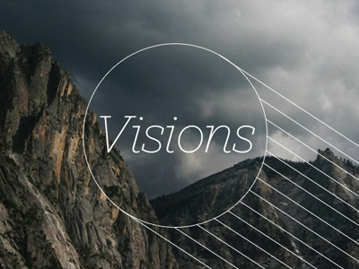 Visions blog circle geometric linear photography visions