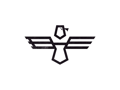 BHE b black branding e eagle h hammer identity logo mark monogram smoke signal dsgn