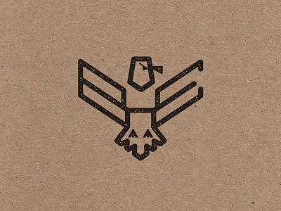 BHE II b black branding e eagle h hammer identity logo mark monogram smoke signal dsgn