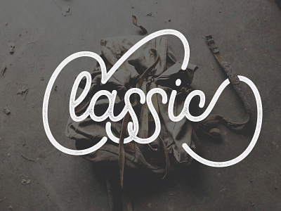 Classic cursive design hand lettering lettering photography script smoke signal dsgn texture type typography