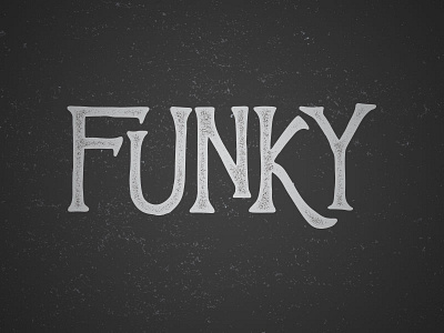 Funky custom type design hand lettering lettering letters texture
