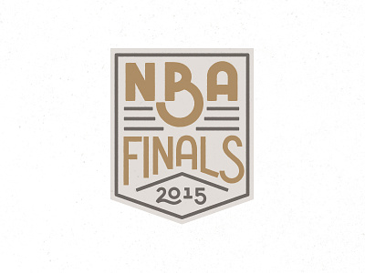 NBA Finals Badge badge custom type hand drawn hand lettering lettering nba smoke signal dsgn type typography