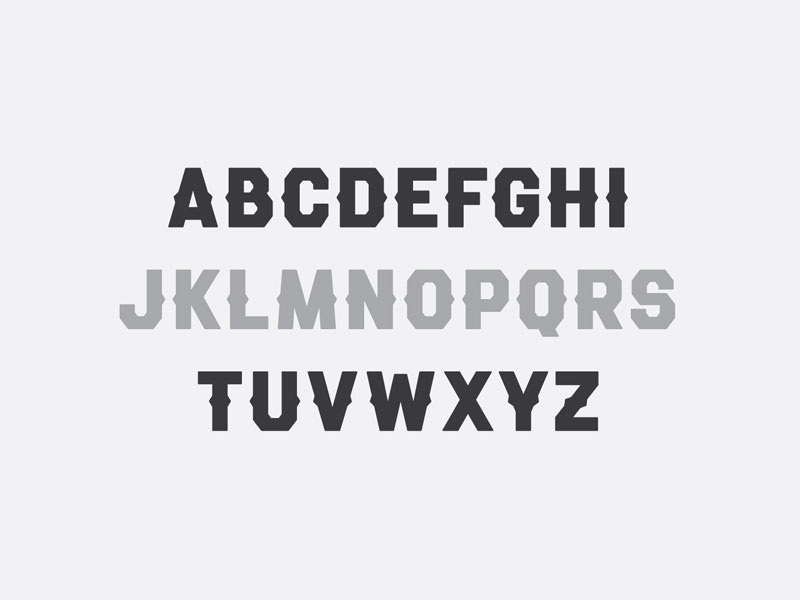 Roundball Typeface hand lettering varsity font typography typeface type lettering