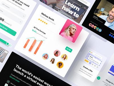 Stream Landing Page - (Preview) alex banaga event events landing page learning learning app live events online event online meeting online zoom stream tutorial users virtual event zoom zoom meetings