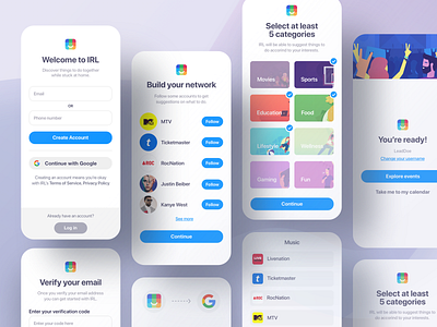 Full Onboarding Flow - SeamlessDocs by Alex Banaga on Dribbble