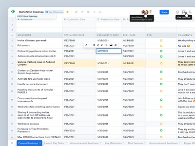 Spreadsheet.com - Concept Exploration branding caviar cells column design google notion numbers product spread sheet spreadsheet table tables ui ux