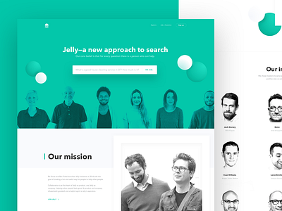 Jelly About Us about ask biz jelly landing mission search