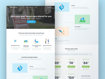 Place My Signs Landing Page