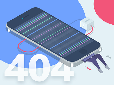404 Idea 404 app blue design idea interface mobile sms technology ui