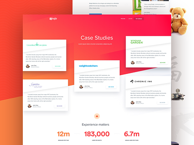 Case Study Page case study chronic ink design experience interface quality studies ui website zingle