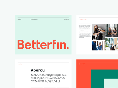 Betterfin betterfin design experience idea interface landing page page ui ux website