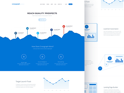 CrossGraph Homepage crossgraph design facts graph homepage interface quality statistics track ui website