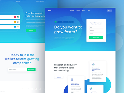 TOPO Landing Page Preview