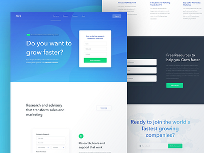 TOPO Landing Page