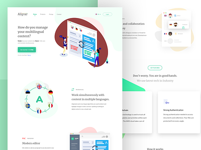 Aligner Landing Page Preview