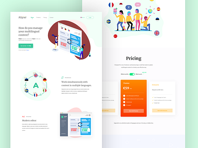 Aligner Full Landing Page