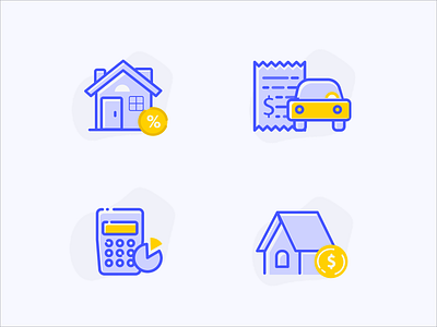 Mortgage Icons branding icon iconography identity image mortgage ui