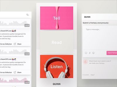 Quinn Mobile App Preview