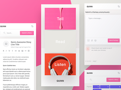 Quinn App Ui Screens