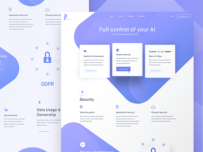 Re-Designed Trust Page by Alex Banaga on Dribbble