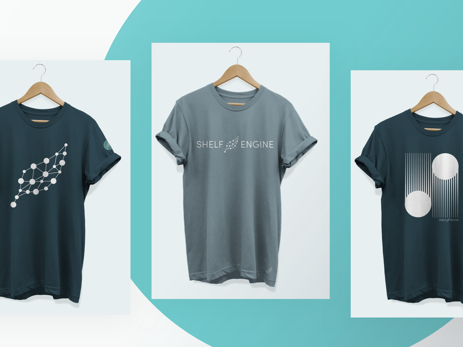 Shelf Engine T-Shirts Options by Alex Banaga on Dribbble