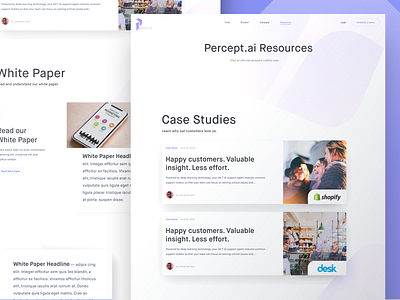 Percept.ai Resource Preview
