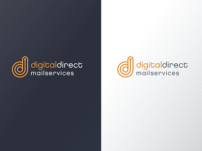 Digital Direct Logo branding digitaldirect explore font identity logo text typography