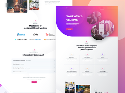 Full Careers Page by Alex Banaga on Dribbble