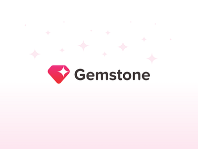 Gemstone logo branding gaming gem logo web