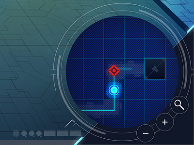 Game UI design - Minimap