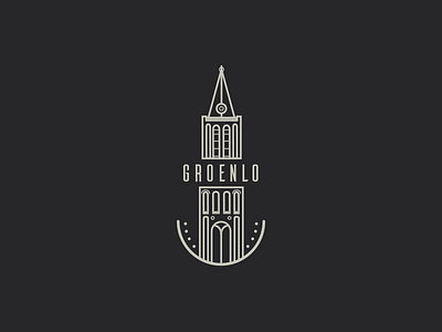 Groenlo | illustration church city illustration illustrator snapchat filter