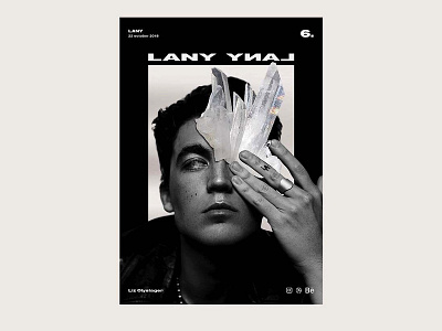Poster day 6 - LANY artwork band lany music photoshop post poster visual visual artist