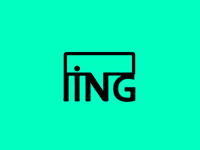 Ping branding design logo