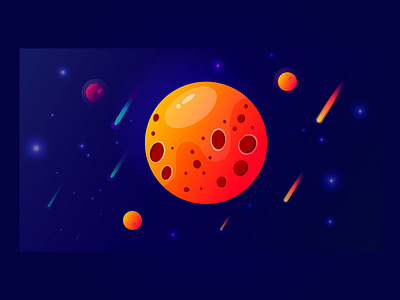 Planet illustrator planet vector