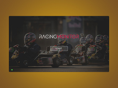 Racing Monitor app applicaiton registration form