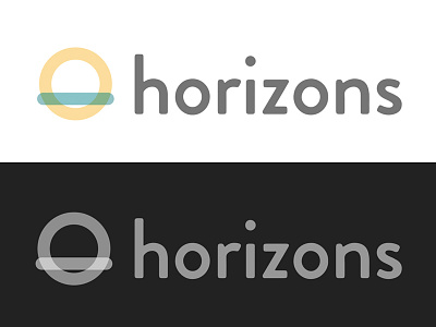 horizons app brand horizons icon logo sunrise sunset travel vector