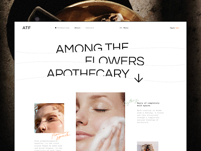 About page for ATF Cosmetics store