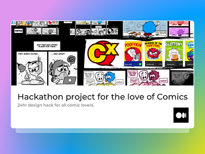 Comics comics hackathon illustrations poofy
