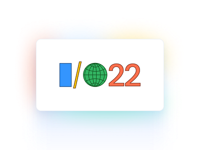 IO Party Ambience Surround branding colorful design flat google google io gradient illustration io 2022 logo vector