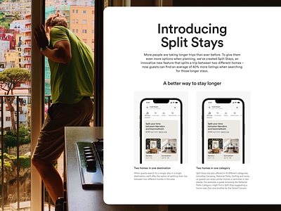 Introducing Split Stays airbnb apartment design flat layout rent split stays travel ux world