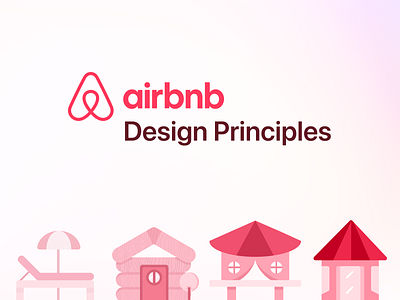 Airbnb Design Principles airbnb branding design flat graphic design guide illustration layout principles ui vector wall