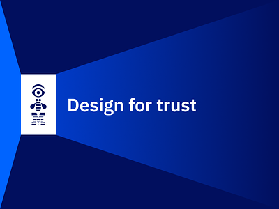 IBM Trust blockchain branding design flat graphic design ibm layout principles trust vector