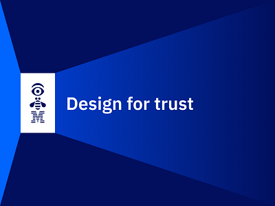 IBM Trust blockchain branding design flat graphic design ibm layout principles trust vector