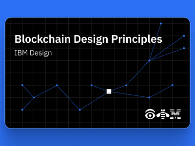 Blockchain Design Principles backend blockchain branding crypto design flat graphic design ibm illustration layout principles vector