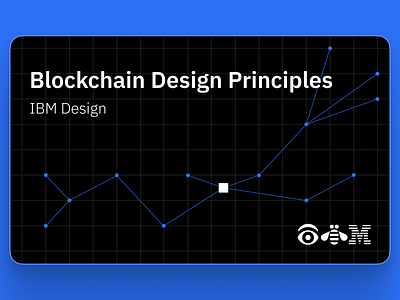 Blockchain Design Principles backend blockchain branding crypto design flat graphic design ibm illustration layout principles vector